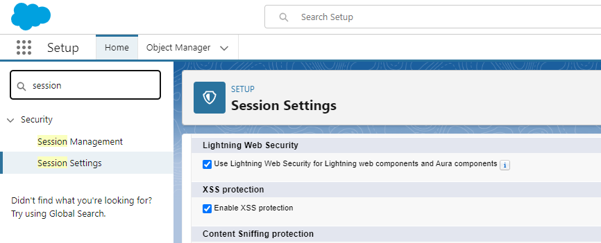 lightning web security activation